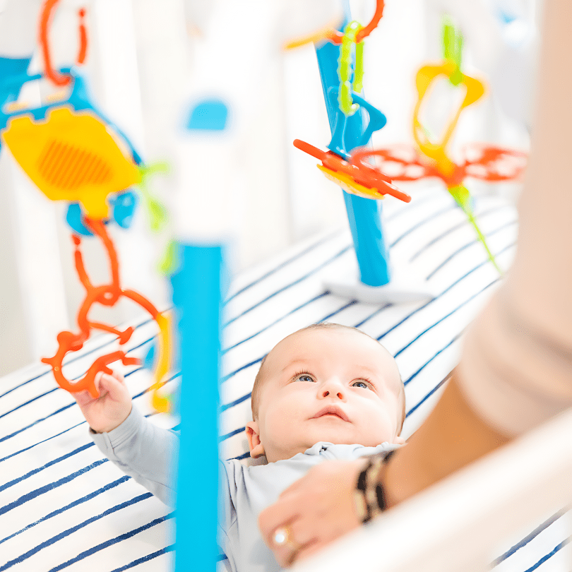 Baby Activity Play Gym | Nurture Smart Crib & Floor Gym for Safe and Stimulating Play - Nurture Smart