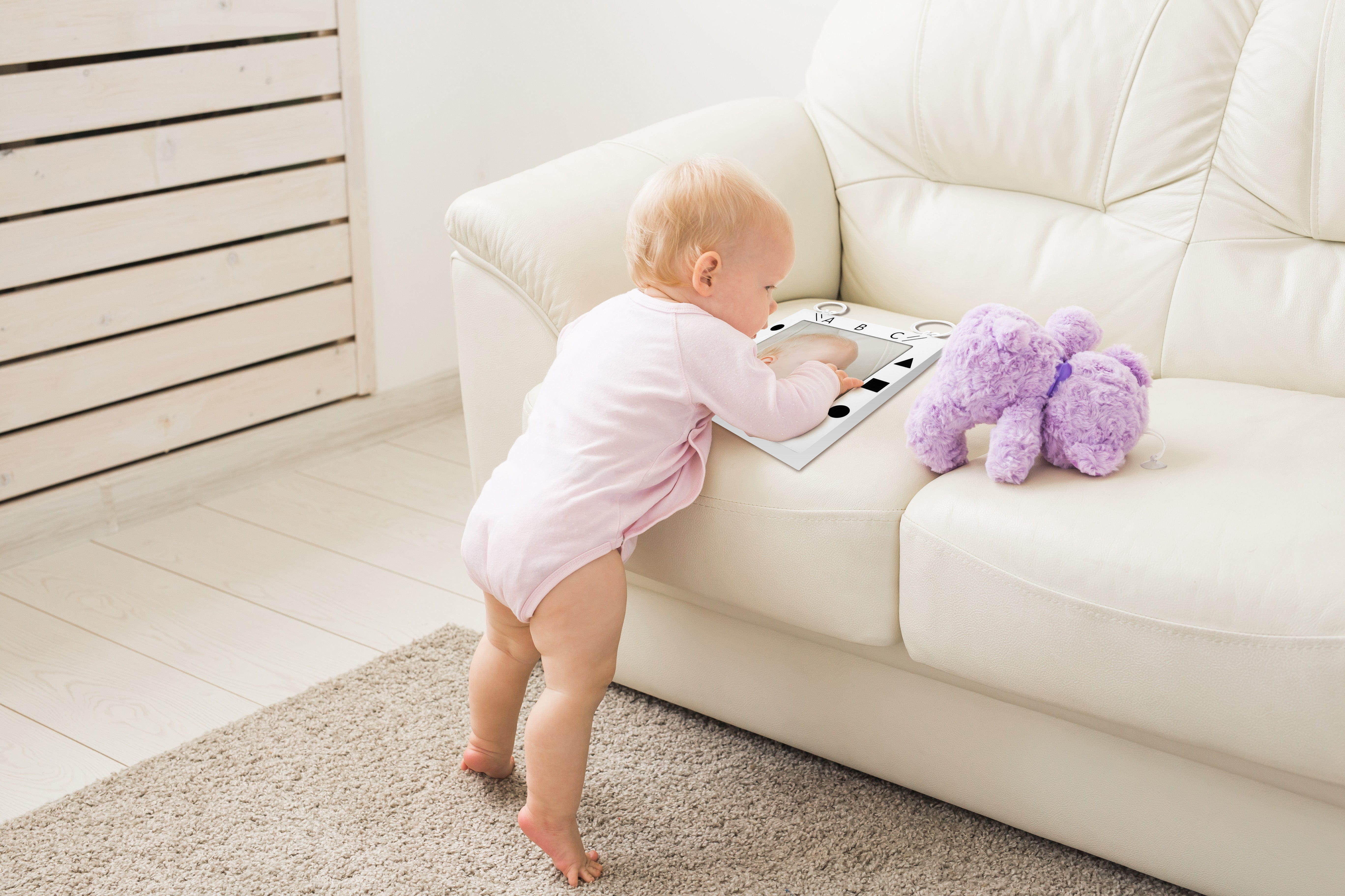 Baby shop crib mirror